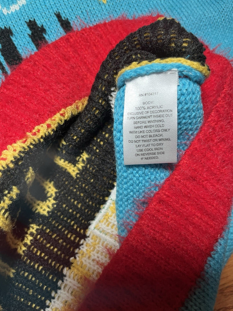 Ugly Christmas Sweater Snowman at the Beach Sz Medium NWT