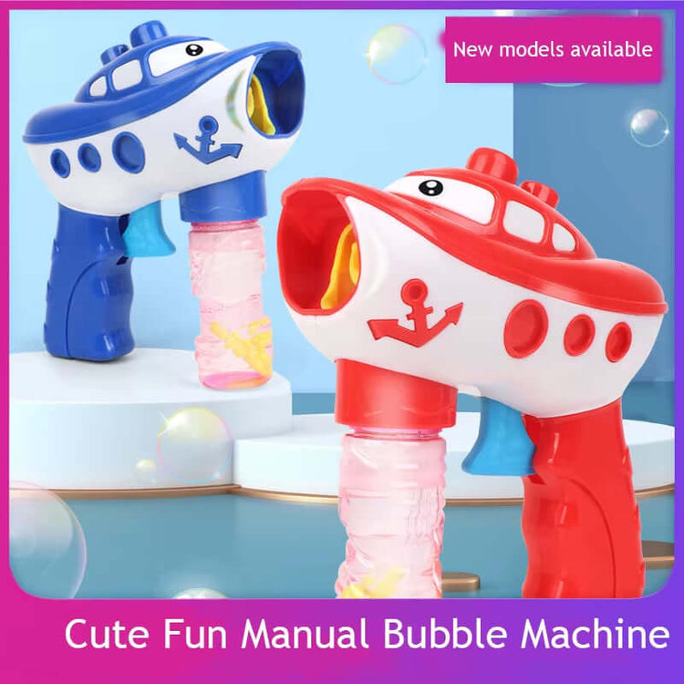 Bubble Machine Portable Rainbow Bubble Machine for Children Automatic Machine Toy for Indoor Bath Time Party Outdoor Yard And