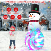 christmas inflatable snowman