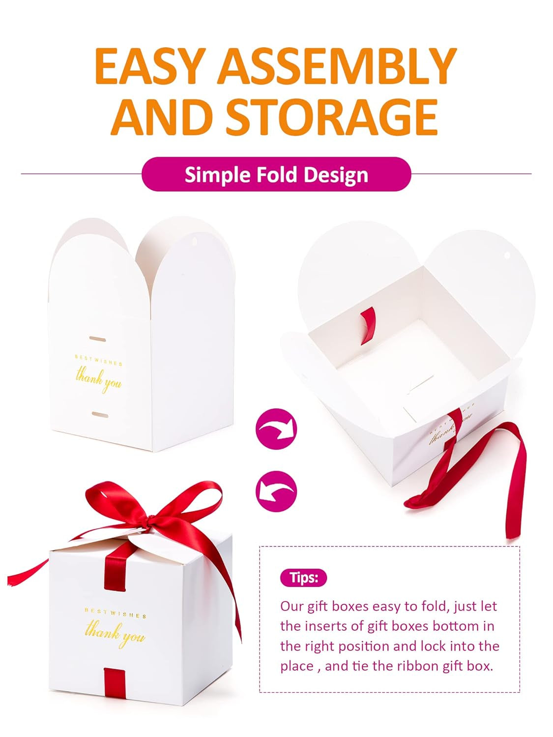 Gift Boxes 4X4X4&