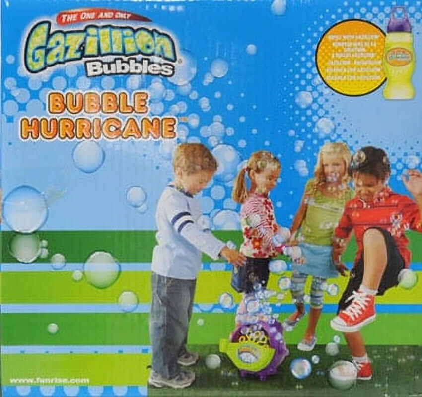 - Gazillion Hurricane Bubble Machine