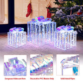 christmas gift box decoration led