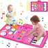 1 Year Old Girl Gifts, Piano Mat Baby Toys for 1 Year Old Girl, 2 in 1 Toddler Music Mat with Keyboard & Drum, Early Educational Musical Toys First Birthday Gifts for 1 2 Year Old Girls & Boys