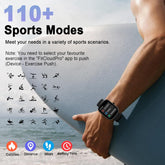 AI Smart Watch for Men Women, Fitness Watch Chatgpt-Ai, Smart Watches with AI Health Analysis Heart Rate Sleep Monitor, 1.91"HD Activity Trackers IP68 Waterproof, 110+Sport Smartwatch for Ios Android