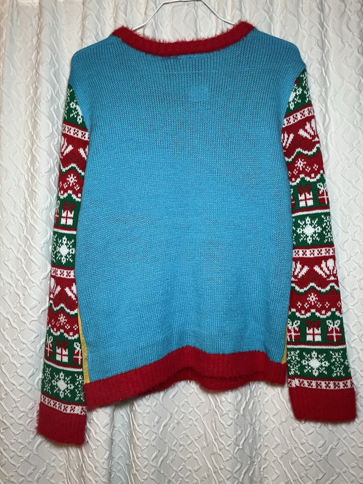 Ugly Christmas Sweater Snowman at the Beach Sz Medium NWT