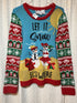 Ugly Christmas Sweater Snowman at the Beach Sz Medium NWT