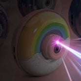 Bubble Machine Portable Rainbow Bubble Machine for Children Automatic Machine Toy for Indoor Bath Time Party Outdoor Yard And