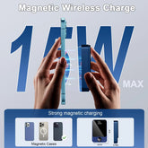 Magnetic Wireless Portable Charger, 10000Mah Power Bank with Pd20W Fast Charging, USB C In&Out Battery Pack, Compatible with Mag-Safe for Iphone 16/15/14/13/12 Series, Samsung, Android, and More