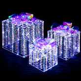 christmas gift box decoration led