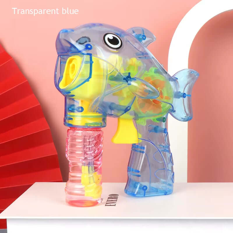 Bubble Machine Portable Rainbow Bubble Machine for Children Automatic Machine Toy for Indoor Bath Time Party Outdoor Yard And