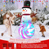 christmas inflatable snowman